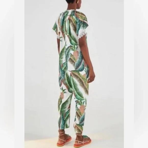Farm Rio Forest Palm Jumpsuit - Picture 4 of 16